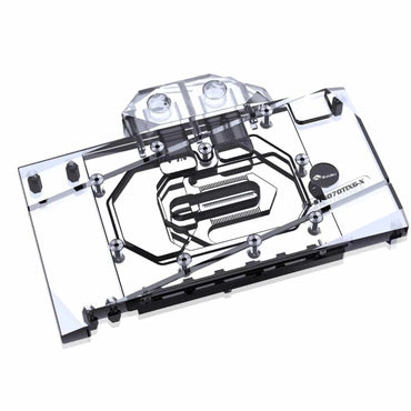 BYKSKI FULL COVERAGE GPU WATER BLOCK & BACKPLATE FOR ZOTAC GAMING GEFORCE 4070TI