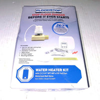 FloodStop Washing Machine Leak Detector Kit Automatic Water Shut-Off Visual NEW