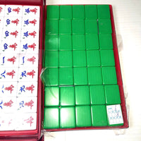 Mose Cafolo Chinese Mahjong Set X-Large 146 Numbered Melamine 1.5" Large Size Tile with Carrying Travel Case, English Manual, Pro Complete Mahjongg Game Set (Majiang, Mah Jongg)