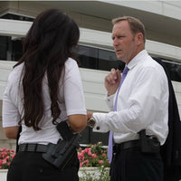 Safariland 573 Open Top Magazine and Handcuff Pouch LEFT Size GLOCK 17/22