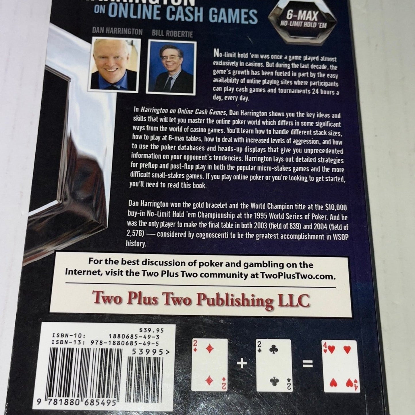Harrington on Online Cash Games: 6-Max No-Limit Hold 'em (Harrington Cash Game Series)
