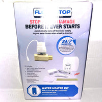 FloodStop Washing Machine Leak Detector Kit Automatic Water Shut-Off Visual NEW
