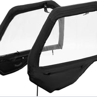 Universal Soft Upper Half Door Kit For UTV Soft Cab Enclosure Door Kit W/Frame