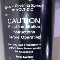 Tarp Motor Dump Truck Tarp Systems Chrome Cover 900W 90:1 12VDC / 43 AMPS / 50 R