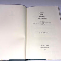 How the Laser Happened: Adventures of a Scientist by Charles H. Townes ISBN-13: 978-0195122688, ISBN-10: 0195122682