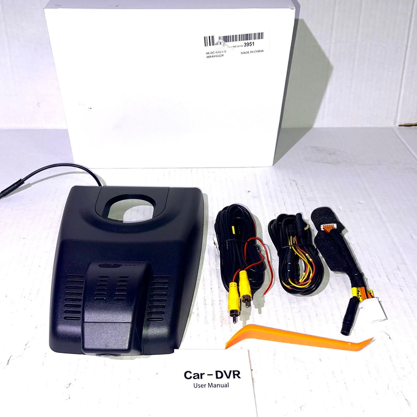 Plug and Play Car Video Recorder Night Vision UHD 4K Toyota RAV4 XA50 Suzuki 2160P DVR Dash Cam Camera for Across Facelift 2022 2023 2024 2025 (2GB, Front 4K 2160P)