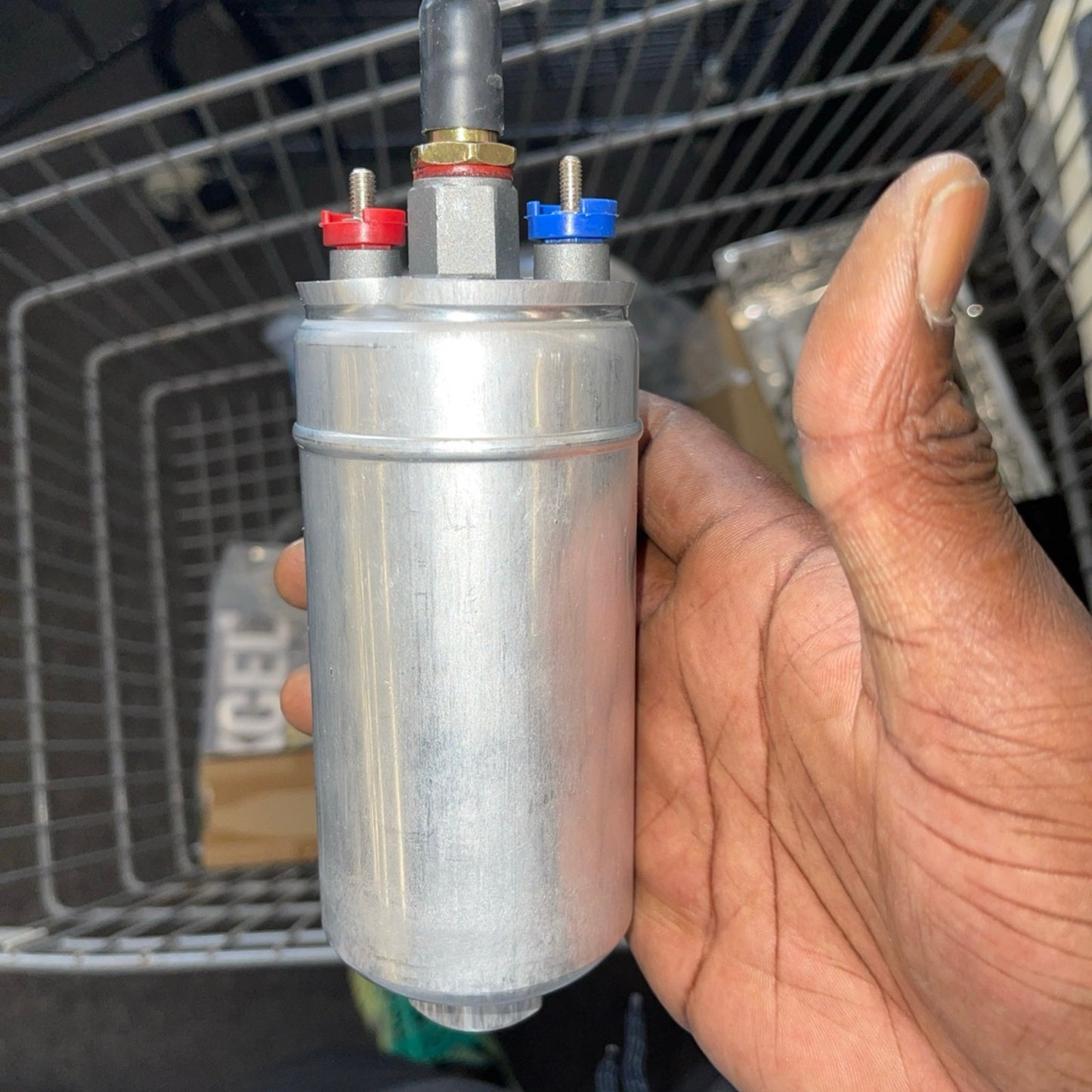 External Fuel Pump Low Pressure Lift Fuel Pump Toyota Nissan Racing 0580 254 044 Poulor 400Lph