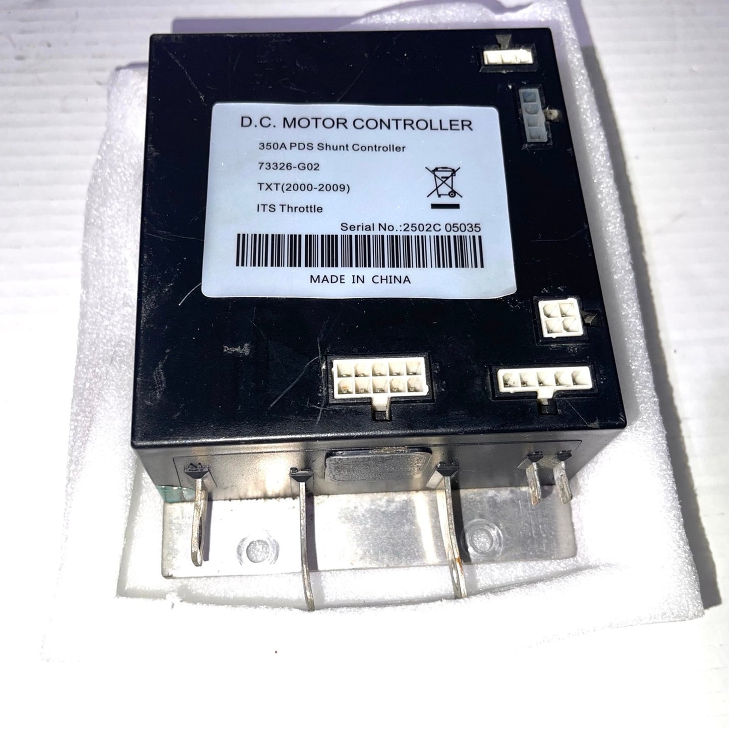 Dasbecan Golf Cart Motor Controller for EZGO TXT Golf Carts 2000-2009, Curtis 36V 350amp PDS,Replaces# 73326G02 73326G04 73326G05 73326G06 73326G07