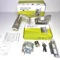 Commercial Mortise Lock Handle Set for Entrance/Office Front Door F20 Heavy Duty