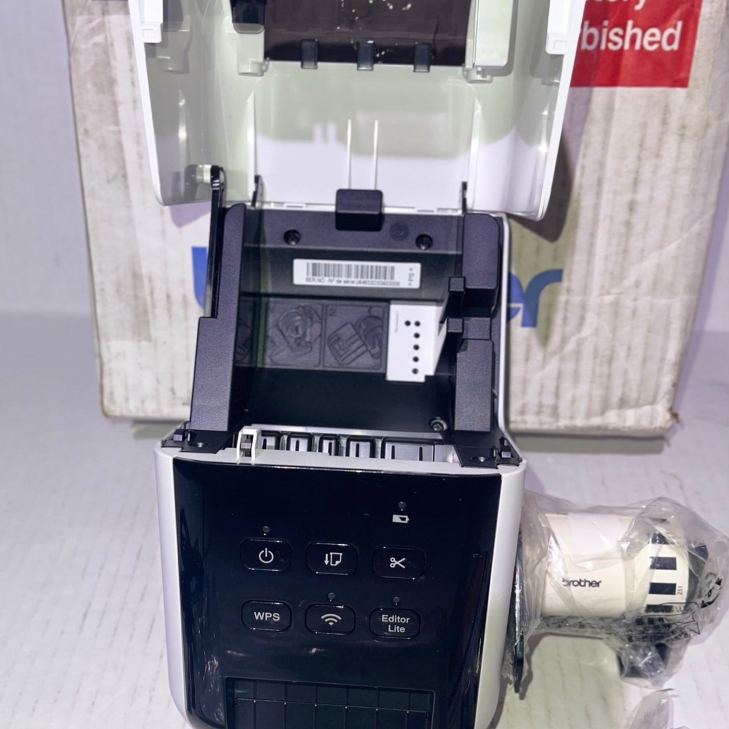 Brother Ultra-Fast Label Printer Wireless Networking White RQL-810W- (QL-810W)