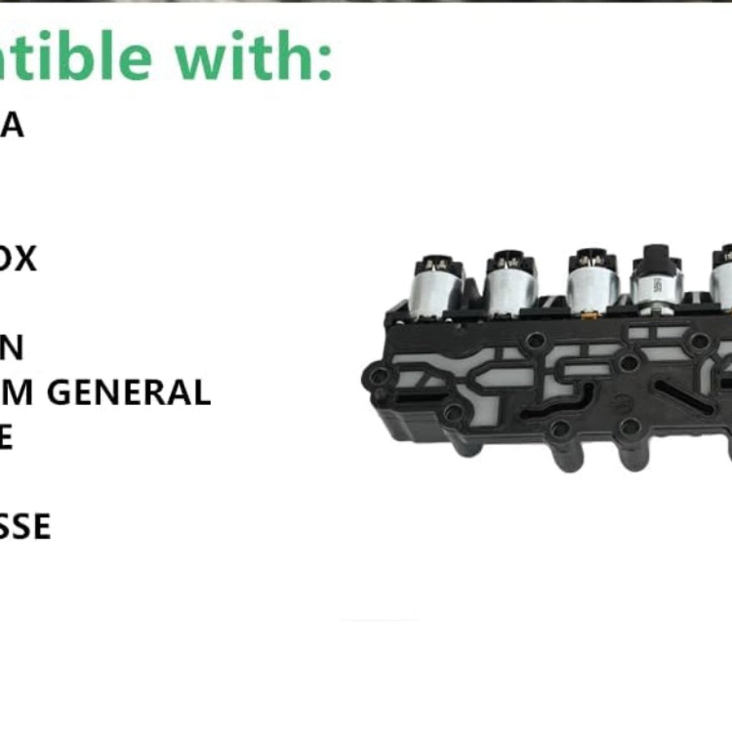Transmission Solenoid GMC Buick Epica Chevy Pontiac Saab Saturn 6T30 6T40 6T45