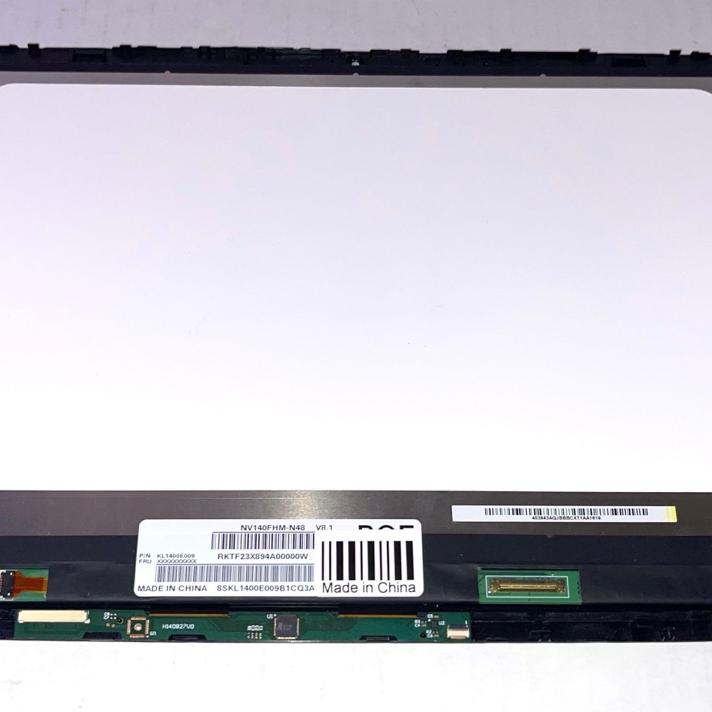 LCDOLED 14” FullHD 1920x1080 IPS NV140FHM-N48 LCD Panel Touch Screen Digitizer Assembly with Bezel for Lenovo Ideapad Flex-14 Flex-14API Flex-14IWL Flex-14IML 81SS 81SQ 81XG Series