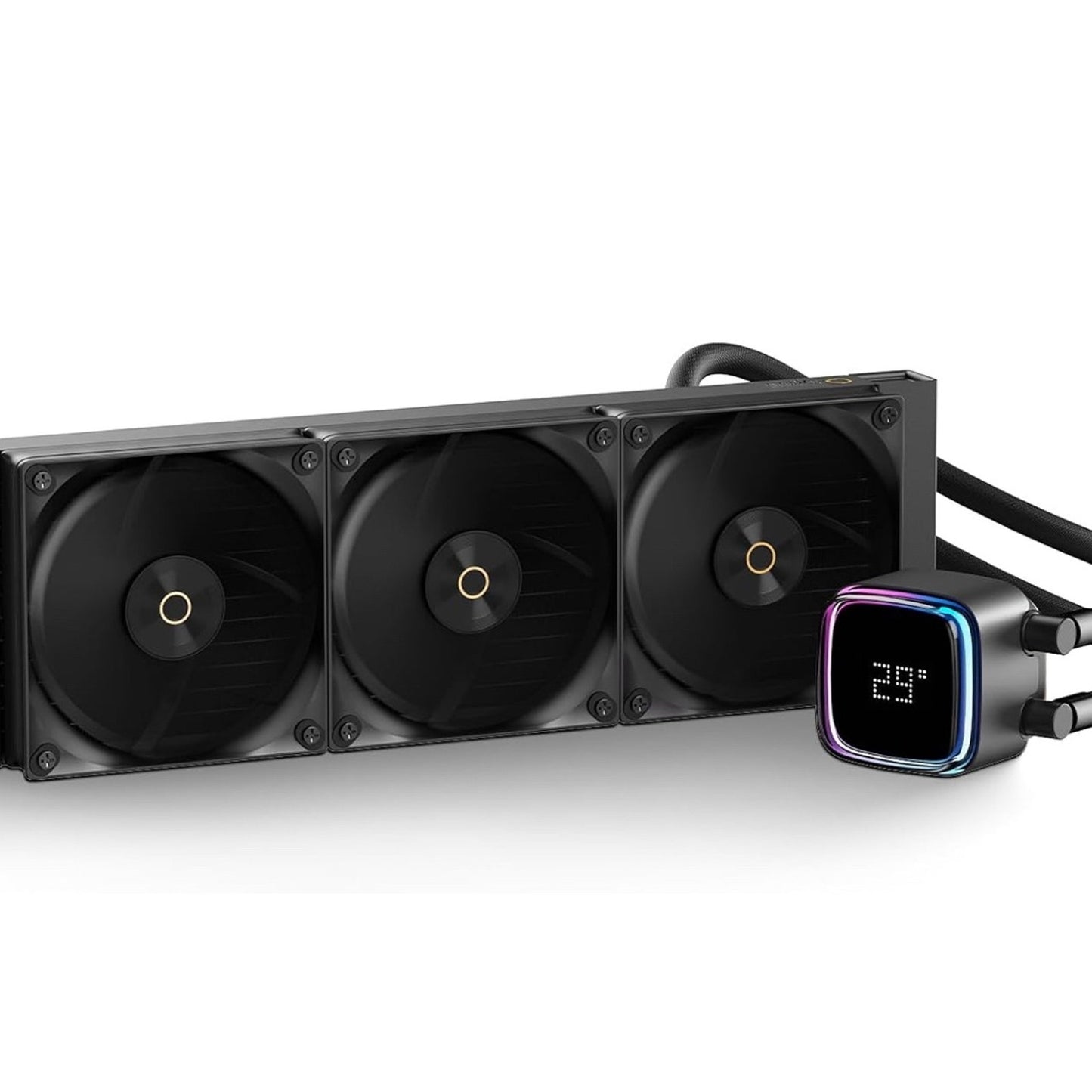 Iota L36 BK AIO CPU Cooler Liquid 360mm Temp Digital Display,ARGB Aluminum PUMP