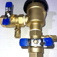 1"720A Pressure Vacuum Breaker Assembly – Thickened Brass Vacuum Breaker For Sprinkler, Back Flow Preventer Valve for Irrigation Systems & Commercial Water