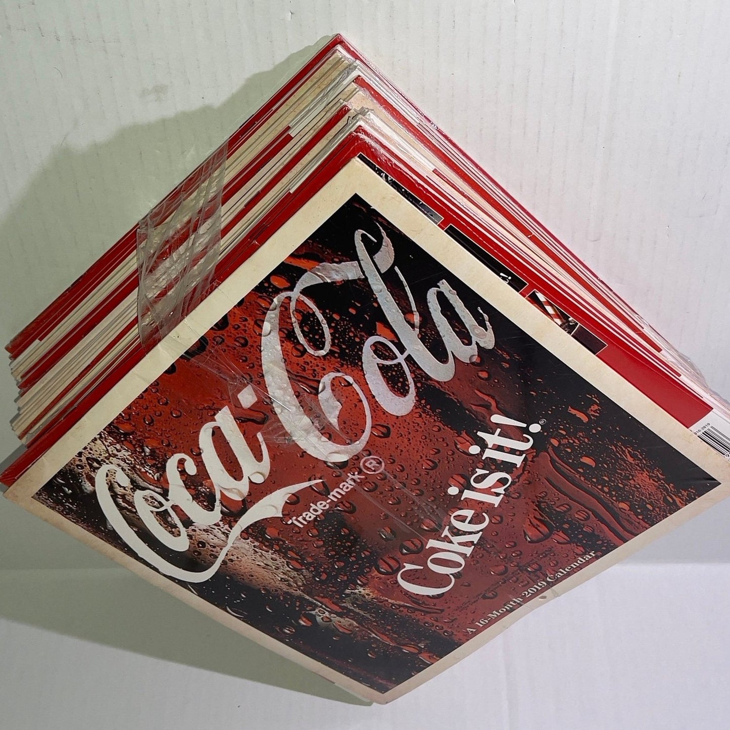 32PK Coca Cola Wall Calendar (2019) A 16-Month 2019 Calendar FACTORY SEALED LOT