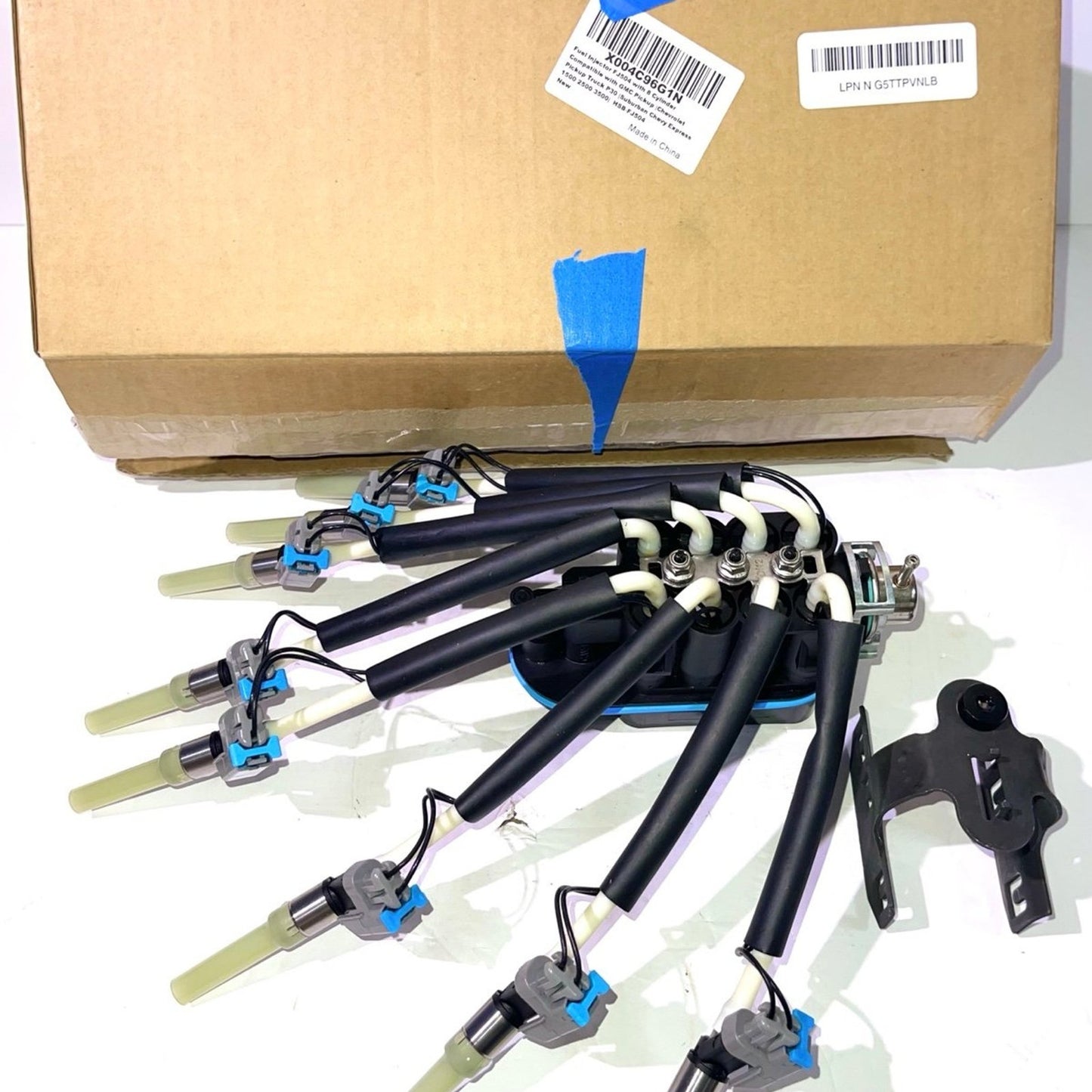 Spider Fuel Injector for FJ504 89060440 17114163 Compatible with GMC K3500 Yukon Cadillac Chevrolet Escalade C1500 Suburban Express 1500 3500 K2500 P30 P3500 Savana V8 5.0L 5.7L 1996-2002