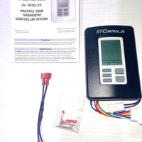 9330A3341 Digital Thermostat for Coleman Mach 9330-33 Series Multiple Zone RV Digital Thermostat,12V Wall Mount Thermostat for RV - Hot/Cool Temperature Control,