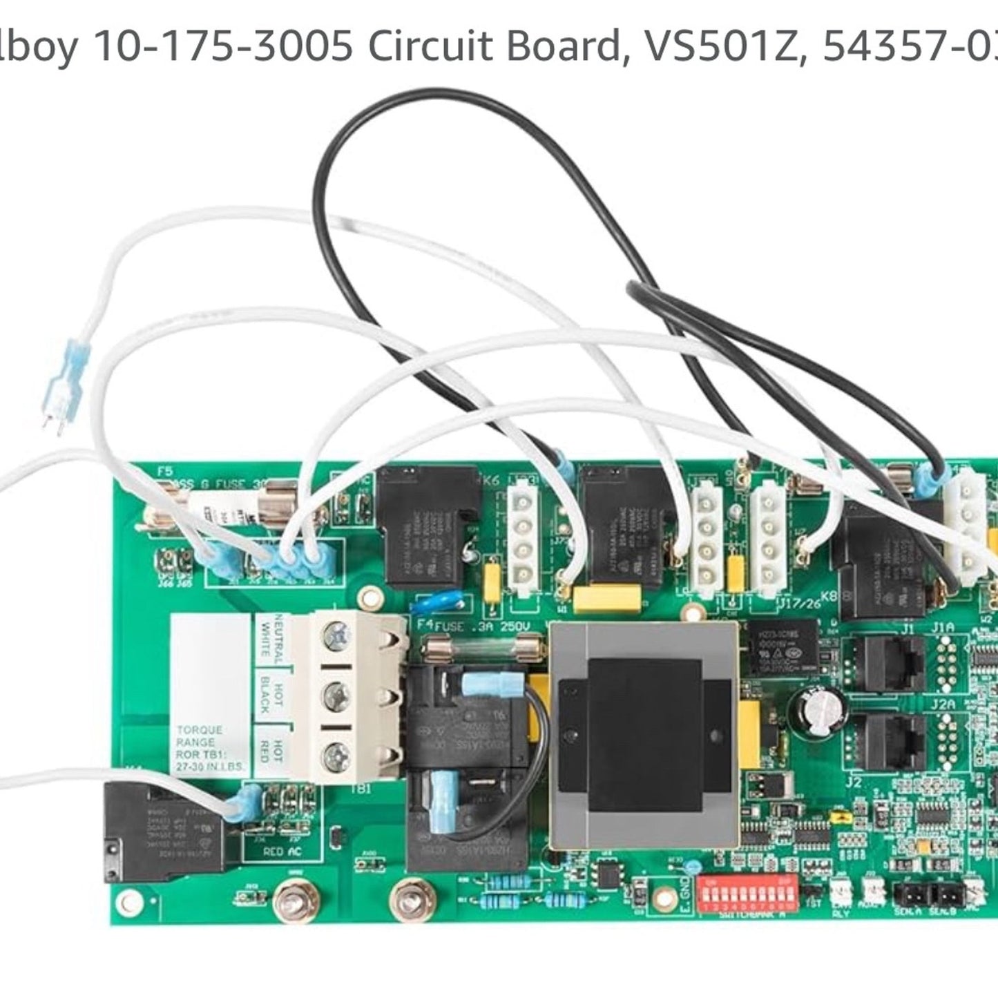 10-175-3005 Circuit Board Replacement for Balboa circuit board for the VS501Z spa controller modelVS501Z, 54357-03 E-Cowlboy