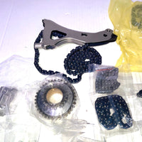 Engine Timing Chain Kit with Gear Tensioners Guide Rails for Mercedes E350 GL450 E400 ML350 GLK350 M276 3.0L 3.5L V6, Replace OE 2760520100,2780520316,2760500611,2760522116