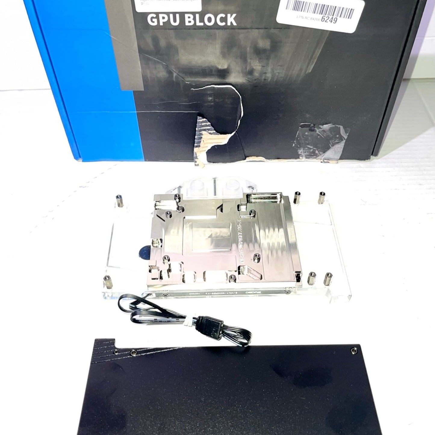 BYKSKI FULL COVERAGE GPU WATER BLOCK & BACKPLATE FOR ZOTAC GAMING GEFORCE 4070TI
