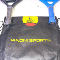 ianoni Beach Tennis Rackets Carbon Fiber Grit Face EVA Memory Foam Core Beach Tennis Rackets