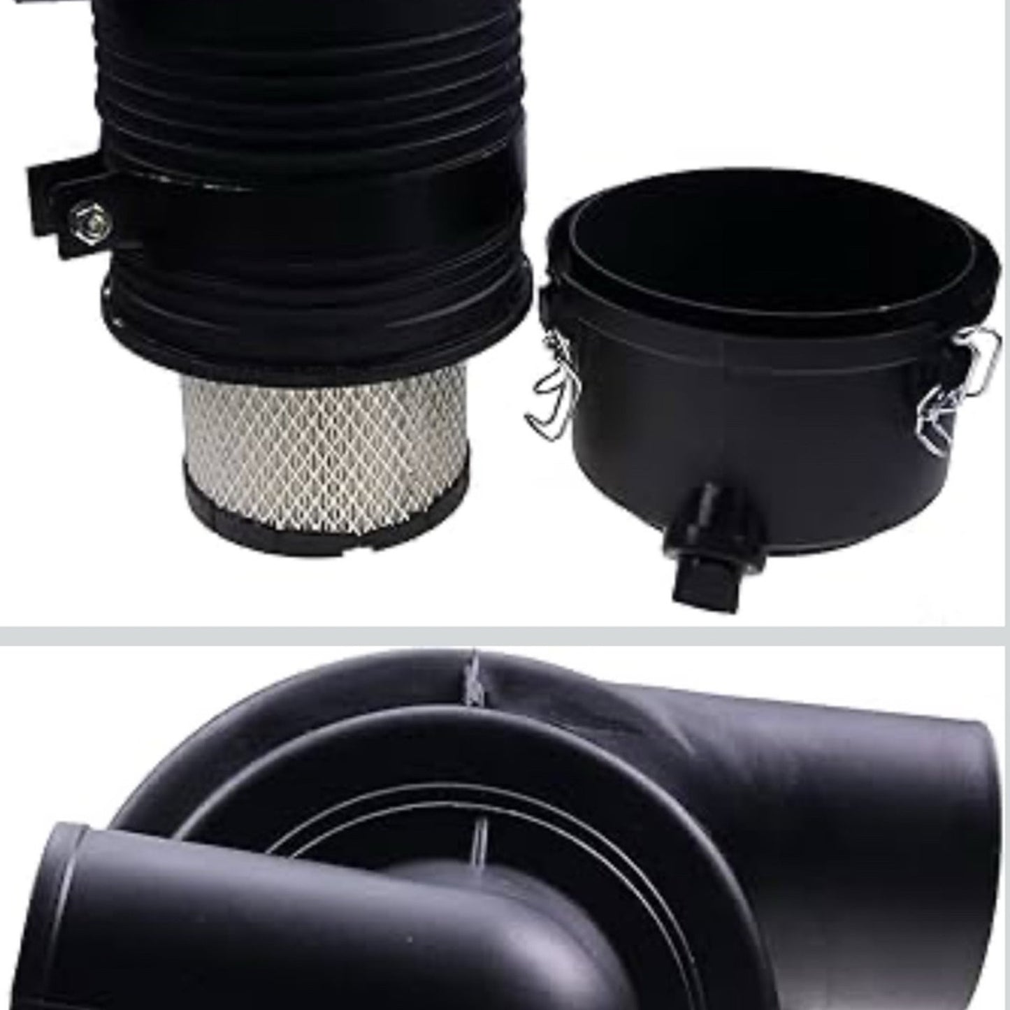 Air Filter Cleaner & Housing Assembly Bobcat Skid Steer Loader 900S 974 975 6673892 G065433 1G174-11012 AH19089 6666375 6666376