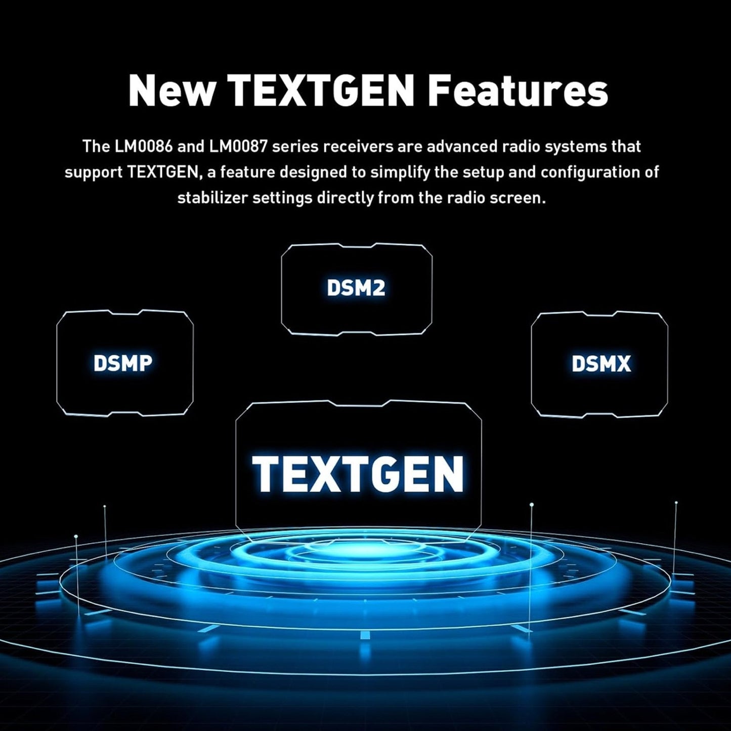 Buddy RC for Spektrum Full-Range DSMP Telemetry Stabilizer DSMX DSM2 5PACK 7-CH