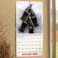32PK Coca Cola Wall Calendar (2019) A 16-Month 2019 Calendar FACTORY SEALED LOT