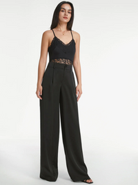 Light Wide-Leg Tailored Pants (Women)