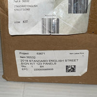 Lot of 84 Aisle Product Decal Labels – Retail Store Signage PROFESSIONAL