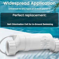 T-3 Salt Cell Replacement For Hayward W3T-Cell-3 Salt Generator Up To 15,000GALS