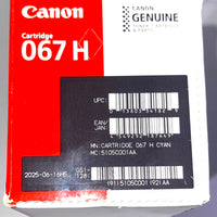 Canon Genuine 067 Cyan Toner Cartridge High Capacity for LBP633Cdw, LBP632Cdw, M