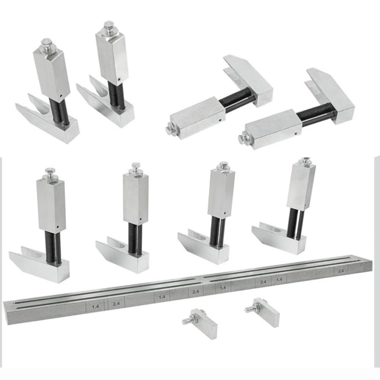 8 Engine Actuator Springs Compressor Assembly Tools 2012-19 Fiat MultiAir Turbo 1.4L 16V / Turbo / 2.4L / BF / FB / FF / PF / UF / VM. Replace Part for 10259B / 10259A