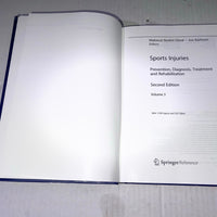 Sports Injuries: Prevention, Diagnosis, Treatment and Rehabilitation – Volume 3 (Second Edition) Editors: Mahmut Nedim Doral & Jon Karlsson