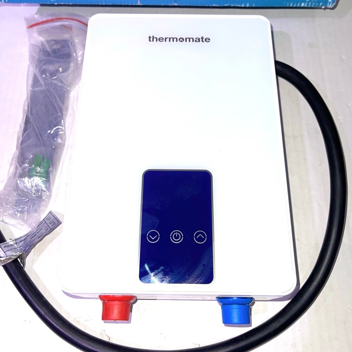 ThermoMate Tankless Water Heater Electric for Single Faucet, 4500W 120V Small Po