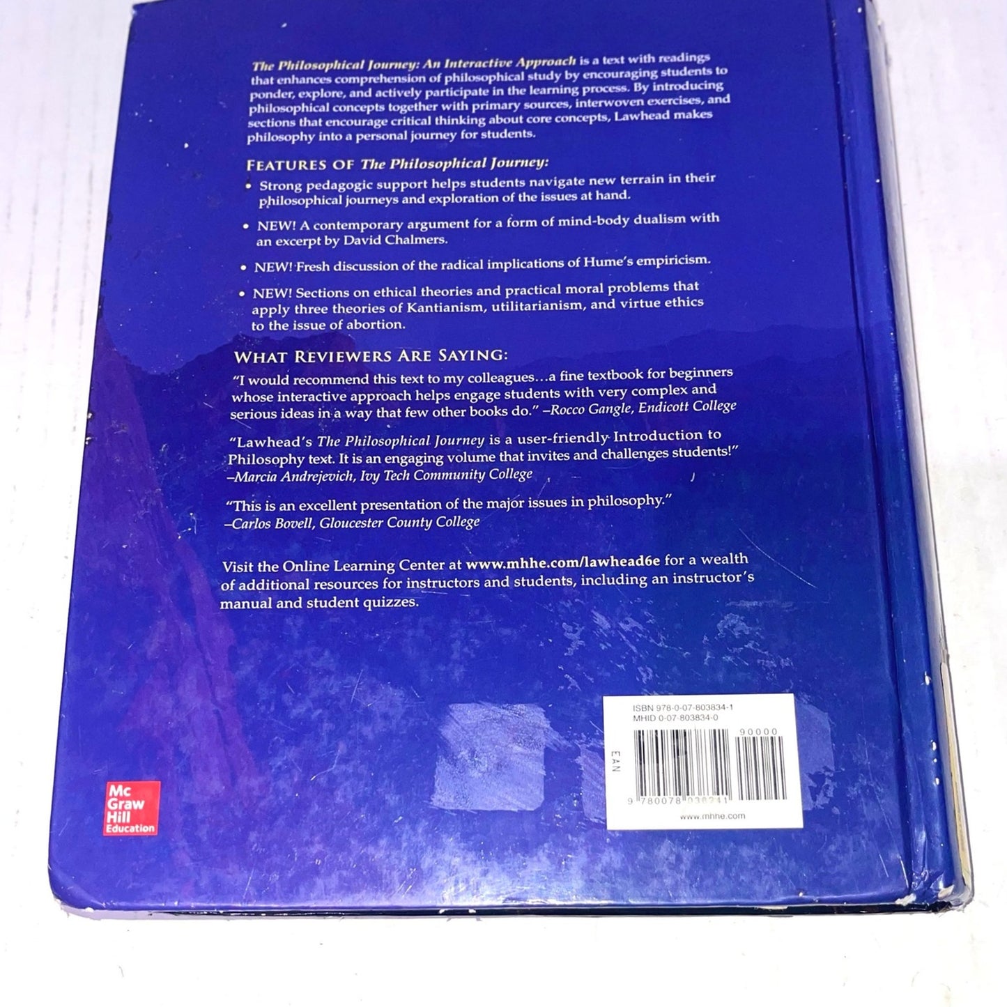 The Philosophical Journey: An Interactive Approach 6th Edition
ISBN-13: 978-0078