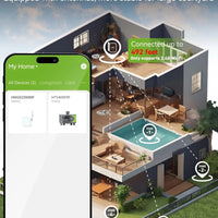 RAINPOINT WiFi Sprinkler Timer 4 Zone, Outdoor Smart Water Timer for Garden APP!