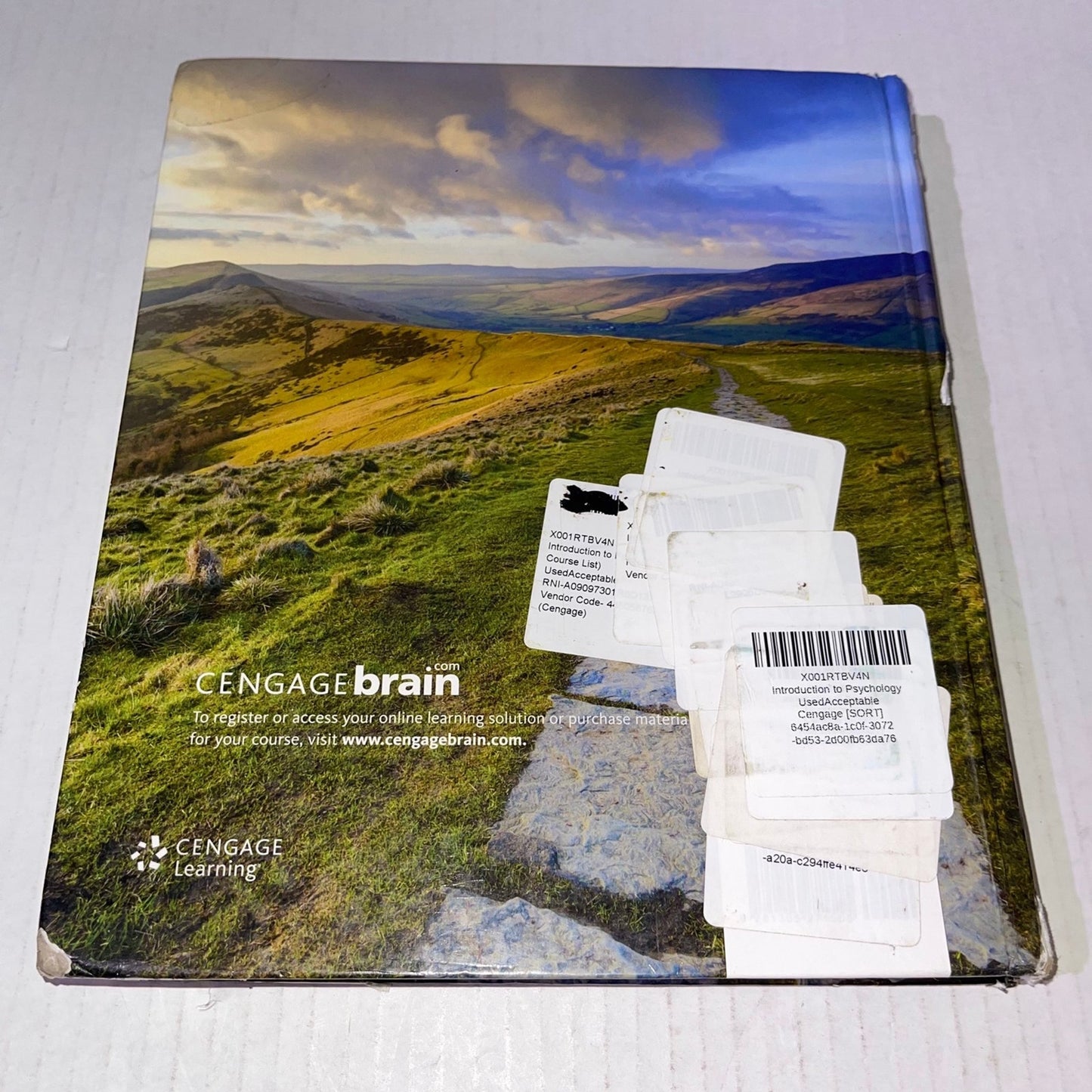 Introduction to Psychology TEXTBOOK by James Kalat Cengage Learning