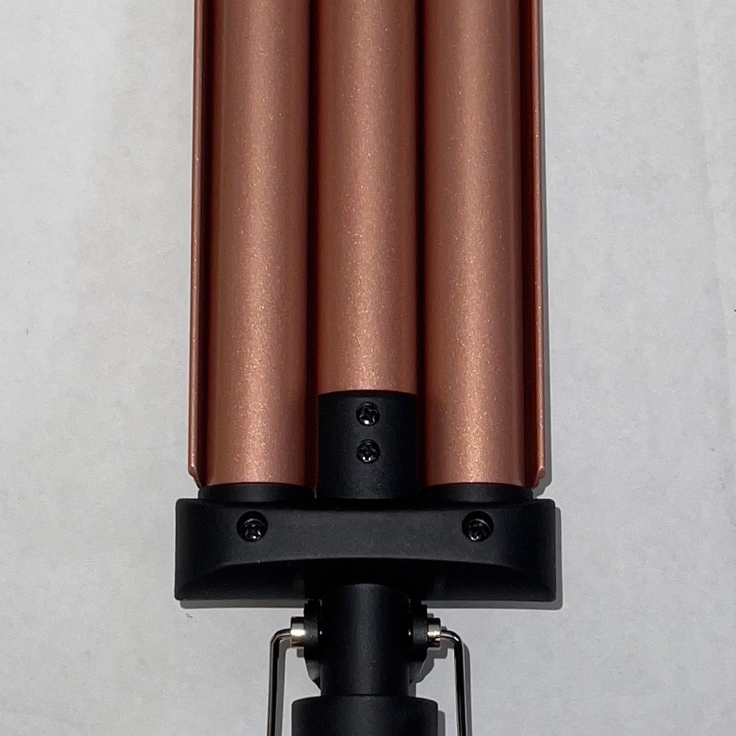 5-in-1 Ceramic Curling Iron Set 3 Barrels Flat Iron & Crimper Fast Heat 2 Temps Glove & Clip