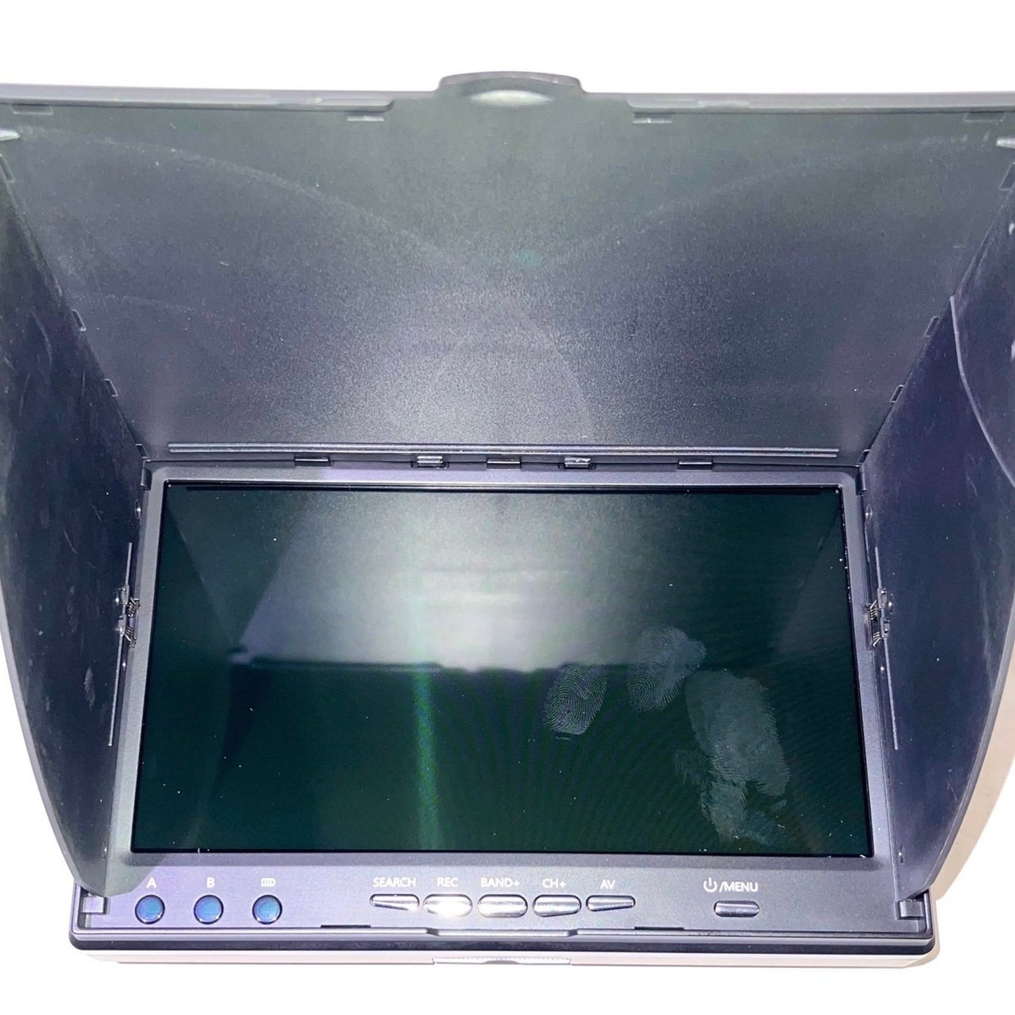 FPV Monitor 7” LCD Video Screen 800 x 480 Resolution, 5.8GHz 40CH DVR Function, RC Drone Display Screen with Auto Search, 2000mAh FPV Receiver for Drone Quadcopter(US Plug)