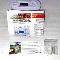Fast Low Level CO Monitor by Forensics | Offices, Classrooms, Home, Retail | > 10ppm Display | 25ppm Alarm