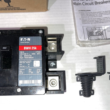 Eaton BWH2175 Bolt-On Mount Type BWH Main Circuit Breaker Kit 120/240V AC 175Amp