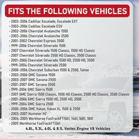 GMC CHEVY AA IGNITION AA140 REPLACEMENT IGNITION COIL 112521 Ignition Coil 9PK- Replaces 12558693, GN10298, C1208, D581 - with Cadillac, Chevy & GMC - Escalade, Silverado, Avalanche, Express 3500, Suburban, Tahoe, Sierra, Savana, Yukon