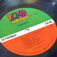 Foreigner VINYL RECORD 1977 SD 19109 Atlantic SD 18215, stereo LIKE NEW CONDITION