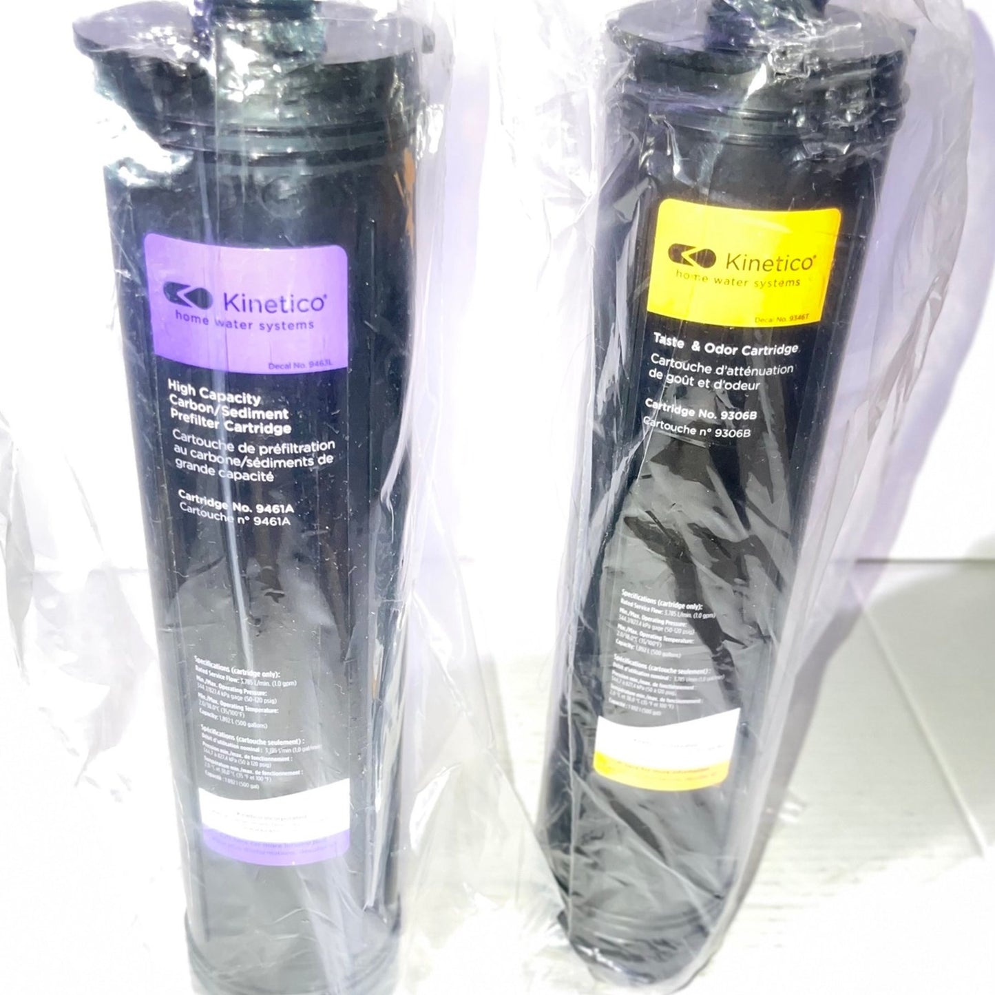 K5 REVERSE OSMOSIS SET OF TASTE ODOR 9306B & CARBON SEDIMENT FILTER 9461A