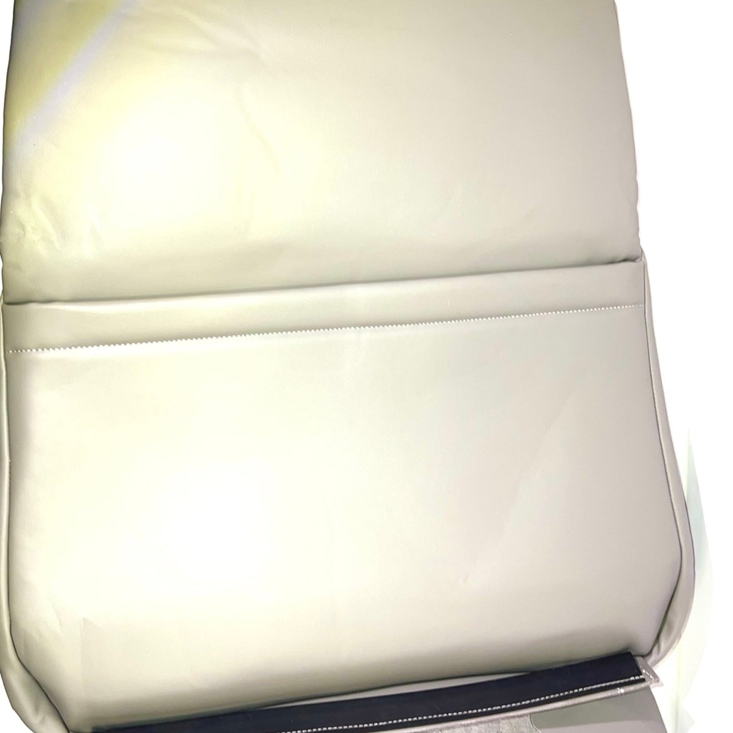 Chevy Impala SS 1994-1996 #143 Med Gray Perforated Leather Driver Passenger Side Top Lean Back Replacement Cover for Chevy Impala SS 1994-1996