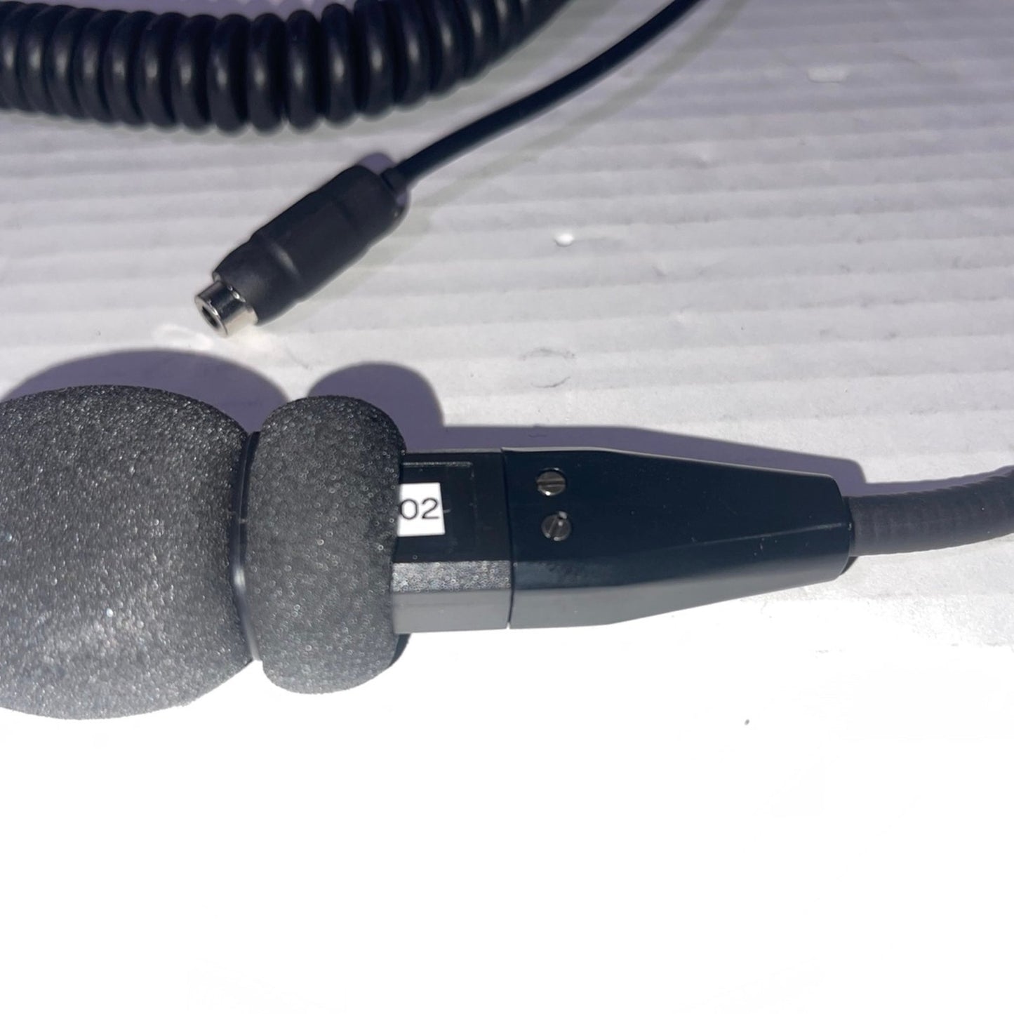 IMSA Coil Cord Helmet Kit 3.5mm Ear Buds Jack Noise Cancelling Dynamic Microphone Rugged Radios