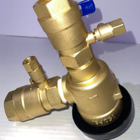 1"720A Pressure Vacuum Breaker Assembly – Thickened Brass Vacuum Breaker For Sprinkler, Back Flow Preventer Valve for Irrigation Systems & Commercial Water