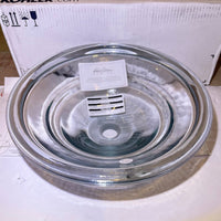 Kohler 1-Bowl Vessel Above-Counter Bathroom Sink Ice K-2276-B11 17-1/2"