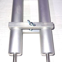 Dual Color Hand Kit Aluminium Injector for Plastisol Soft Bait Lures DIY Soft Lure Making Tool 2Х4oz Dual Mixing Color Kit